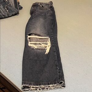 Women’s CEROS Distressed Blue Jeans